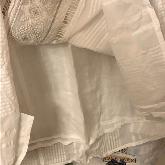 Anthropologie Alene Embroidered lace midi dress 2 - Picture 11 of 11